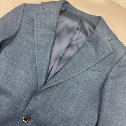 Blue Suitsupply Overcoat - Men L - New With Tags - Revaleur