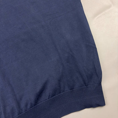 Blue Suitsupply Polo Shirt - Men L - Very Good - Revaleur