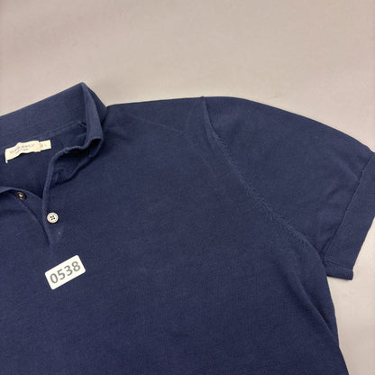Blue Suitsupply Polo Shirt - Men L - Very Good - Revaleur