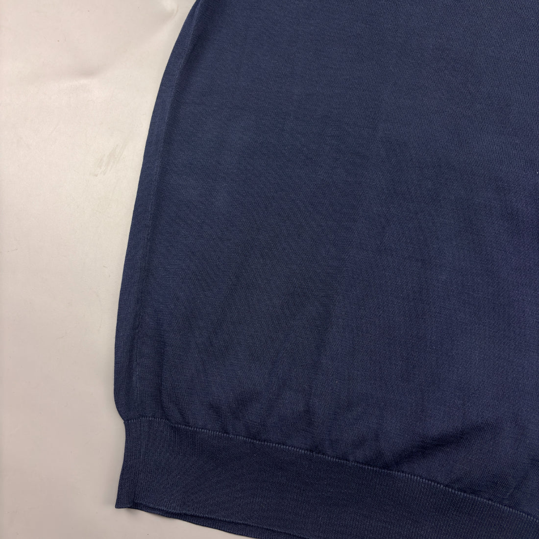 Blue Suitsupply Polo Shirt - Men L - Very Good - Revaleur