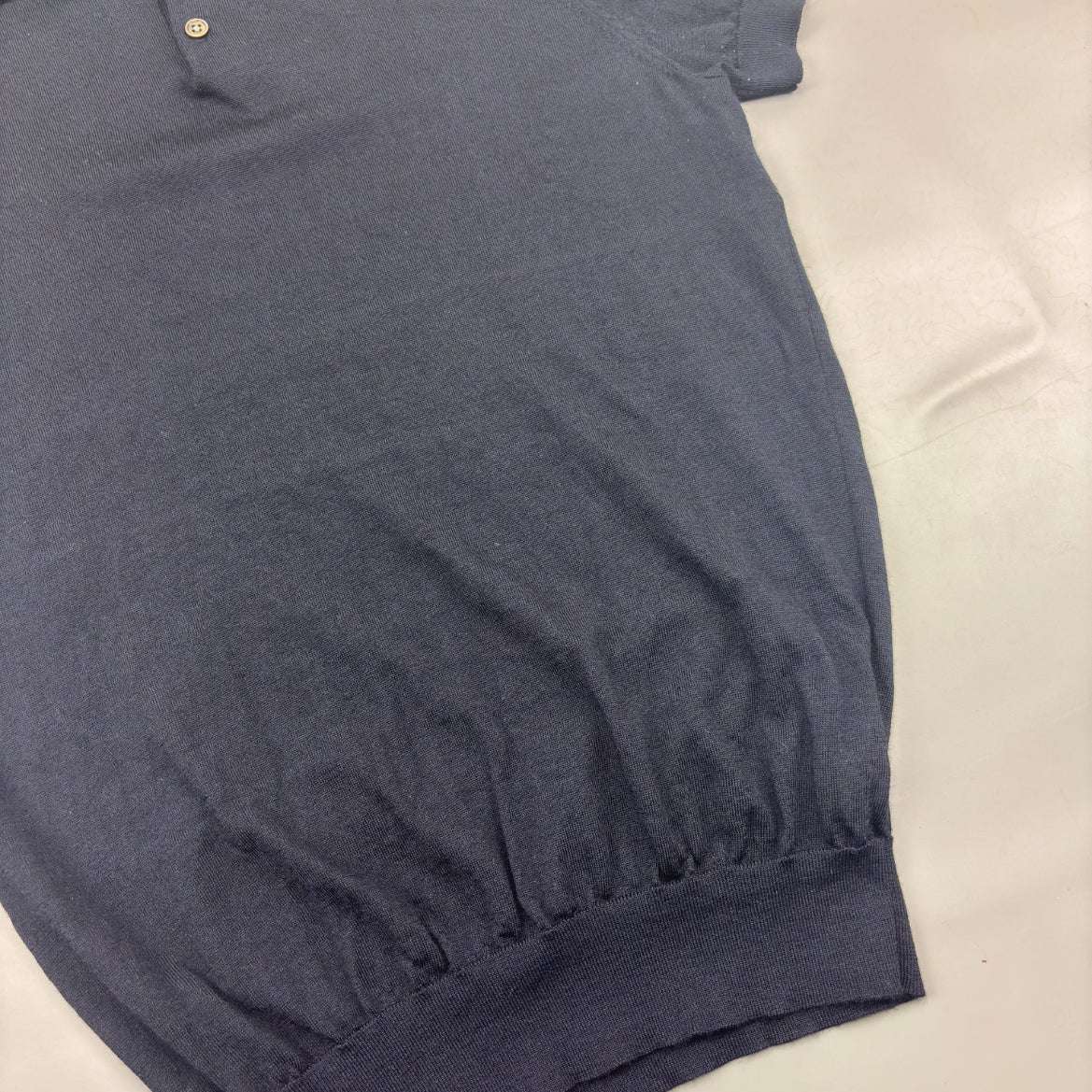 Blue Suitsupply Polo Shirt - Men M - Very Good - Revaleur