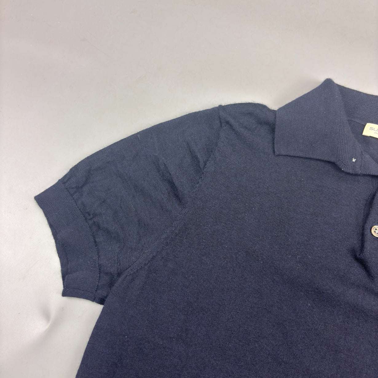 Blue Suitsupply Polo Shirt - Men M - Very Good - Revaleur