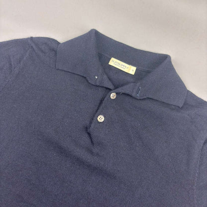Blue Suitsupply Polo Shirt - Men M - Very Good - Revaleur