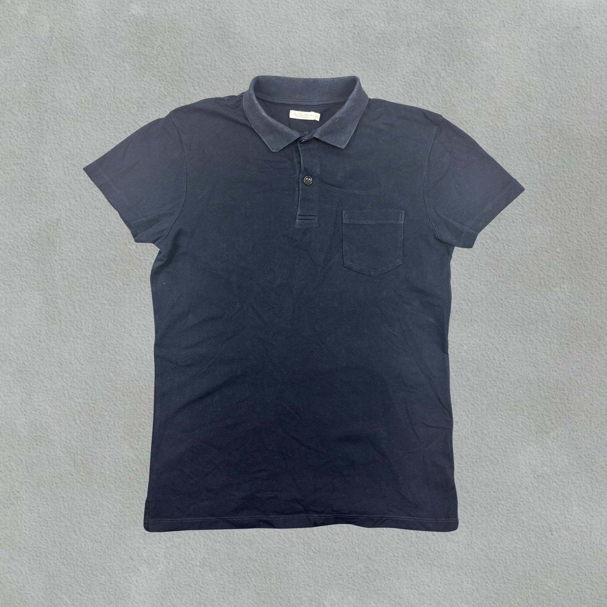 Blue Suitsupply Polo Shirt - Men M - Very Good - Revaleur