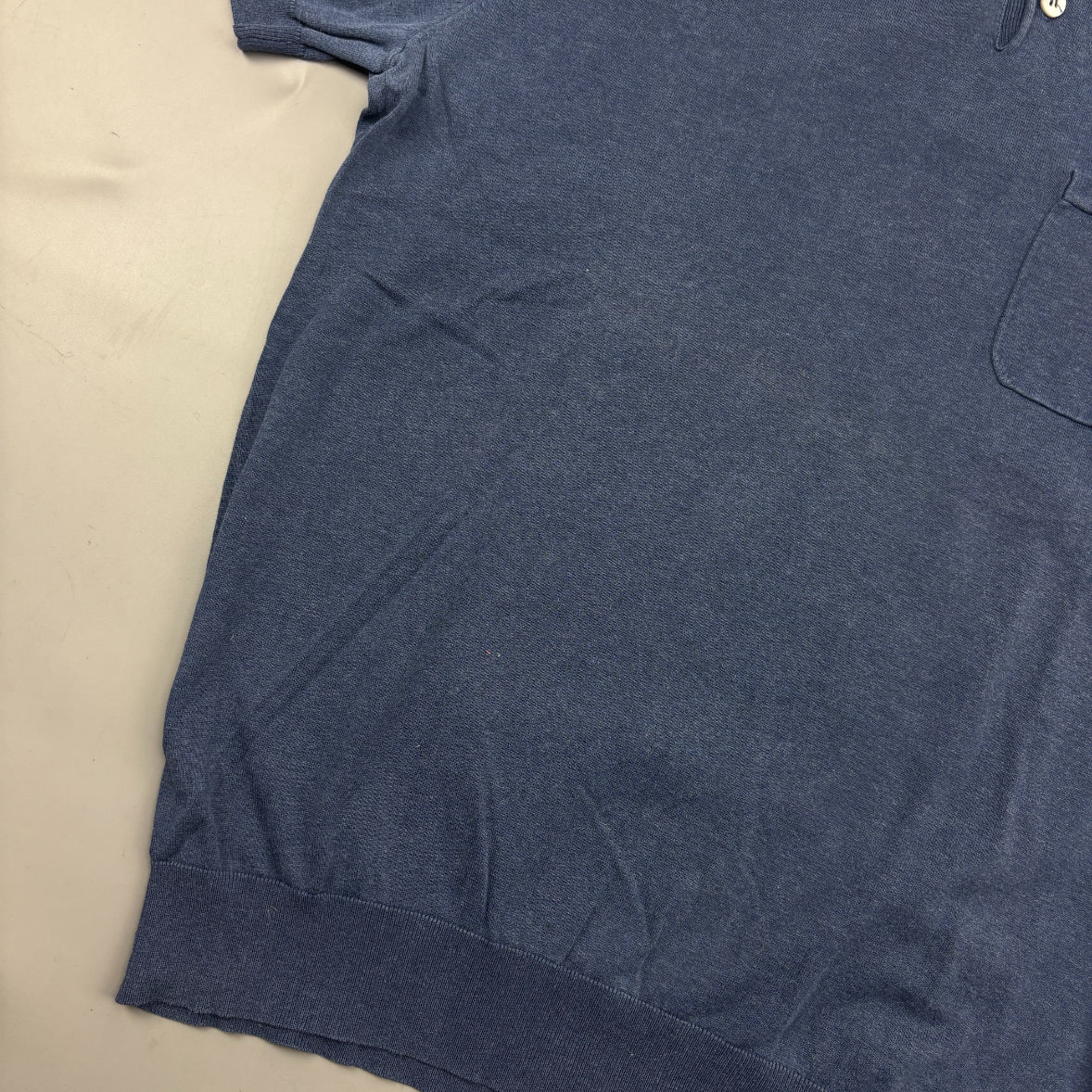 Blue Suitsupply Polo Shirt - Men XL - Very Good - Revaleur