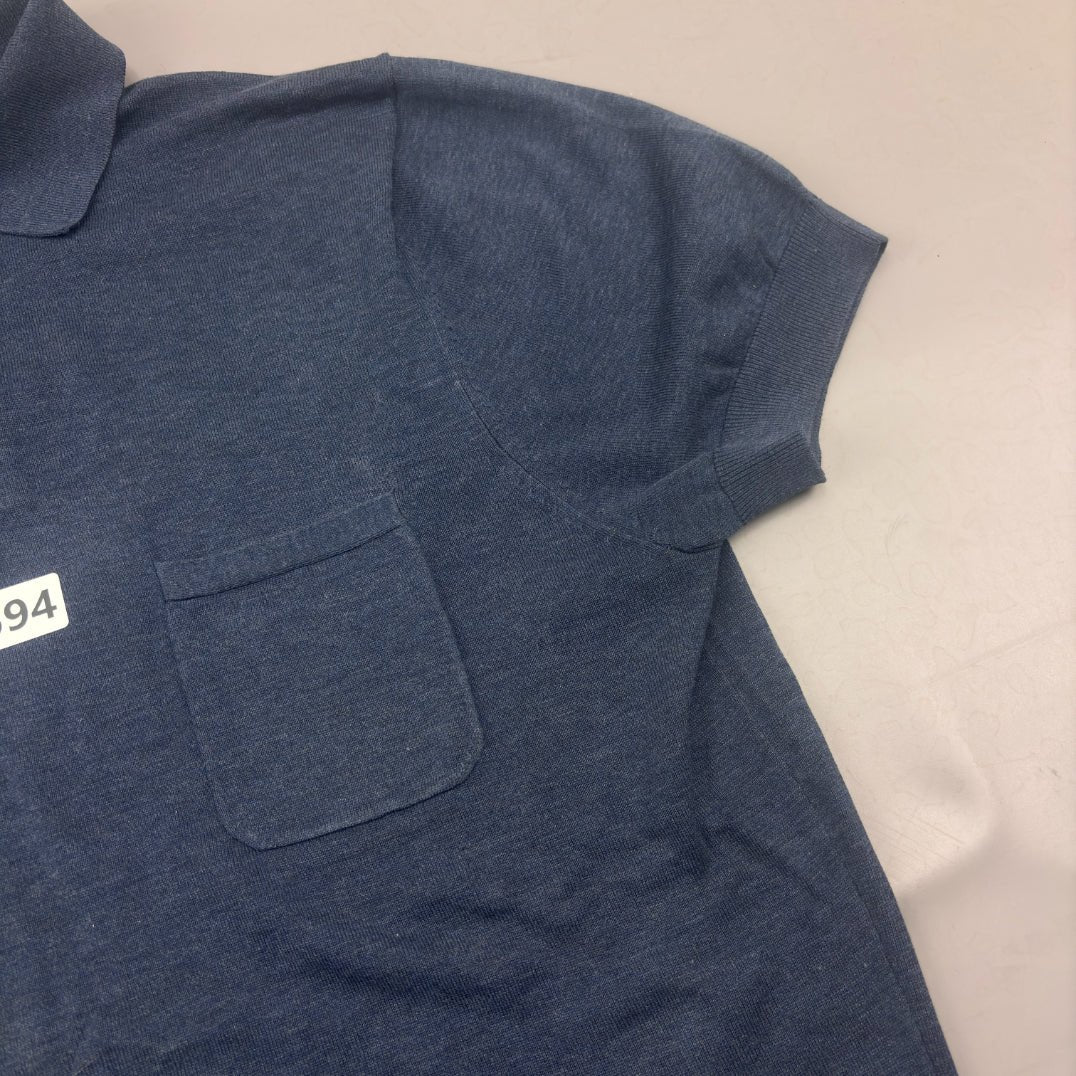 Blue Suitsupply Polo Shirt - XS - Very Good - Revaleur