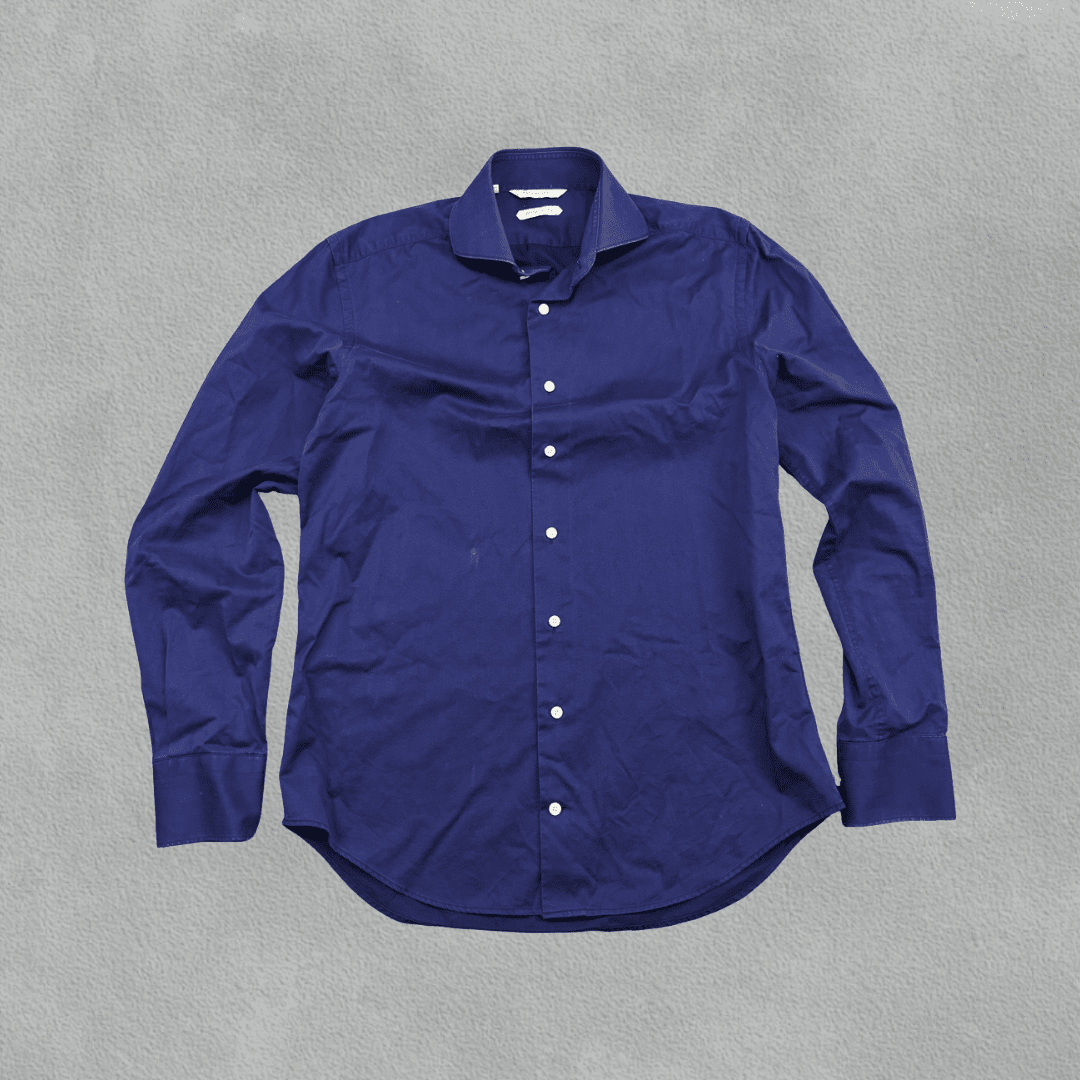 Blue Suitsupply Shirt - Men 38 - Very Good - Revaleur