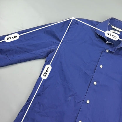 Blue Suitsupply Shirt - Men 38 - Very Good - Revaleur