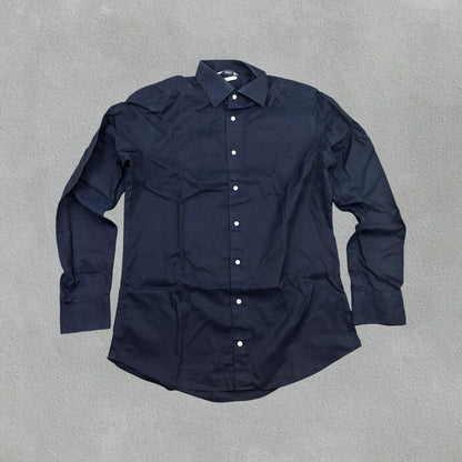 Blue Suitsupply Shirt - Men 39 - New - Revaleur