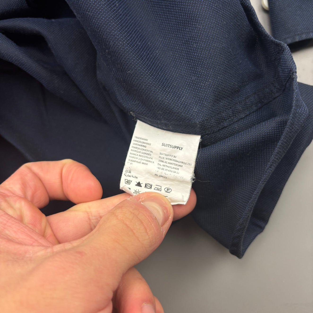 Blue Suitsupply Shirt - Men 39 - New - Revaleur