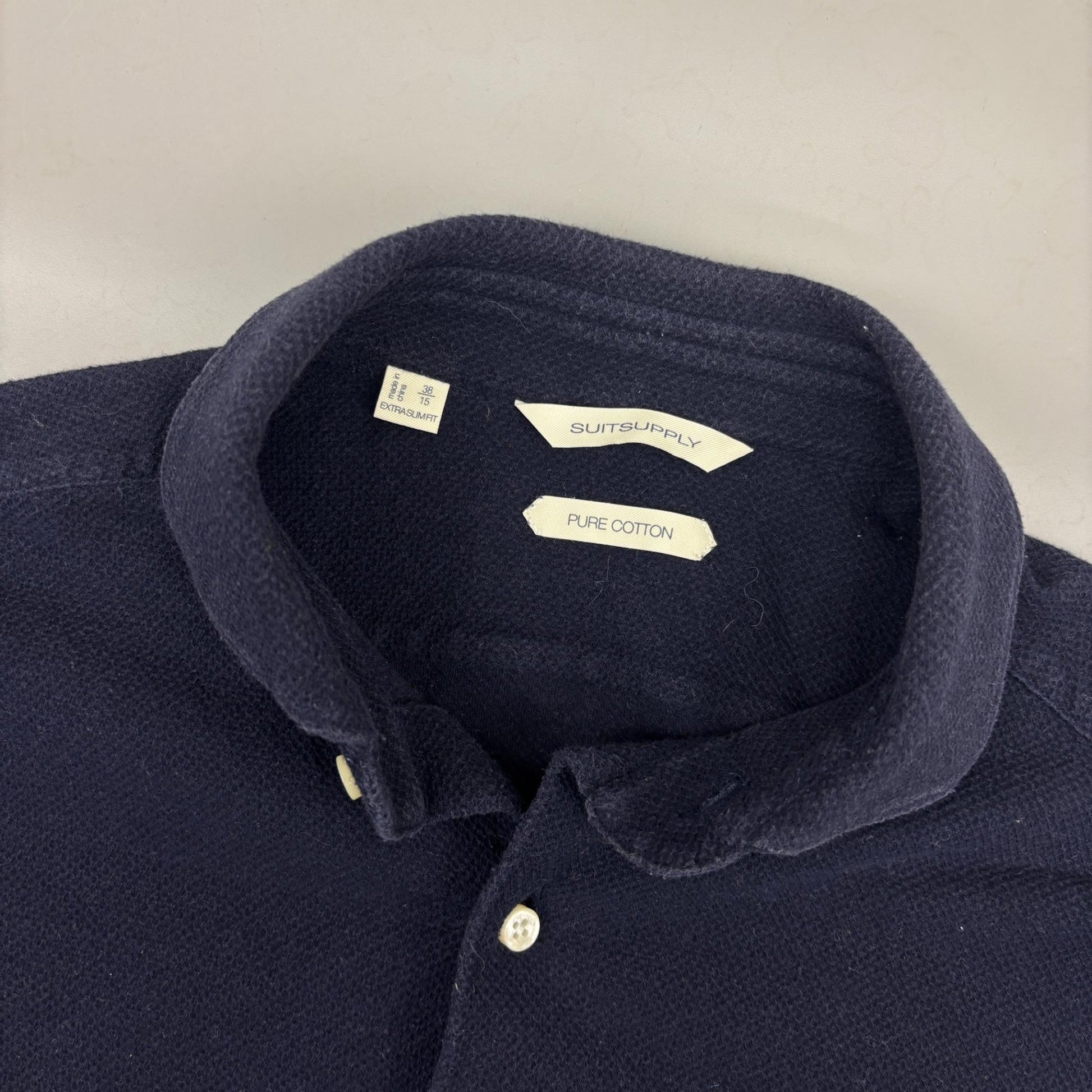 Blue Suitsupply Shirt - Men S - Very Good - Revaleur