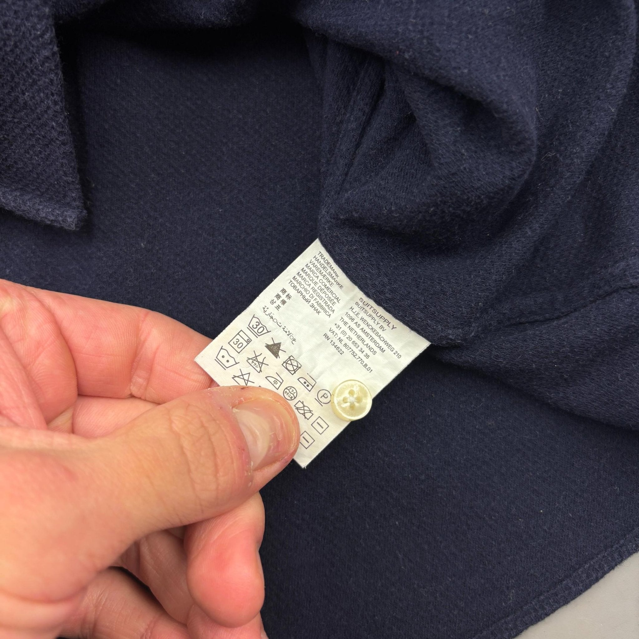 Blue Suitsupply Shirt - Men S - Very Good - Revaleur