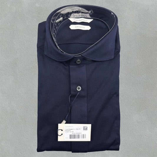 Blue Suitsupply Shirt - W40 - New With Tags - Revaleur