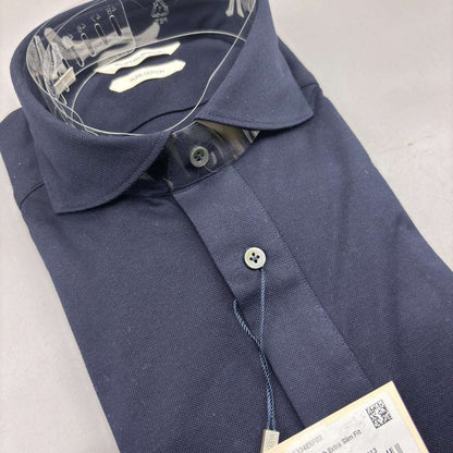 Blue Suitsupply Shirt - W40 - New With Tags - Revaleur