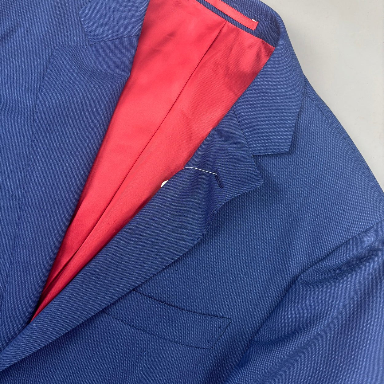 Blue Suitsupply Suit - Men Blazer 48 - Very Good - Revaleur