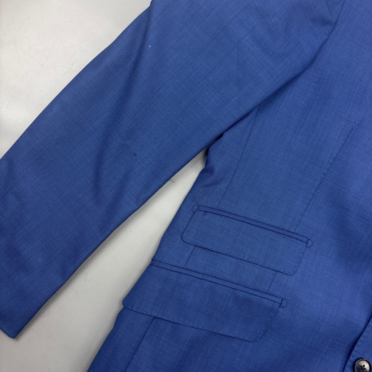 Blue Suitsupply Suit - Men Blazer 48 - Very Good - Revaleur