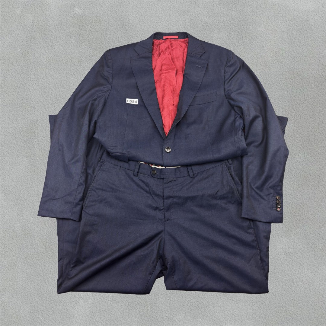 Blue Suitsupply Suit - Men L - Very Good - Revaleur