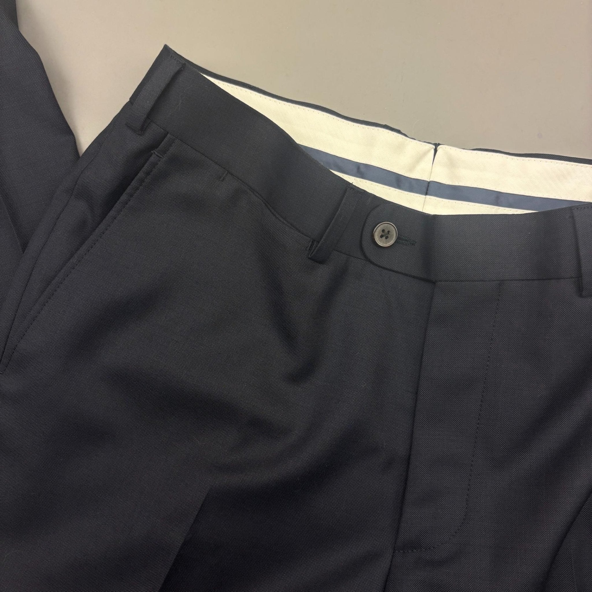 Blue Suitsupply Suit Pants - Men L - New - Revaleur