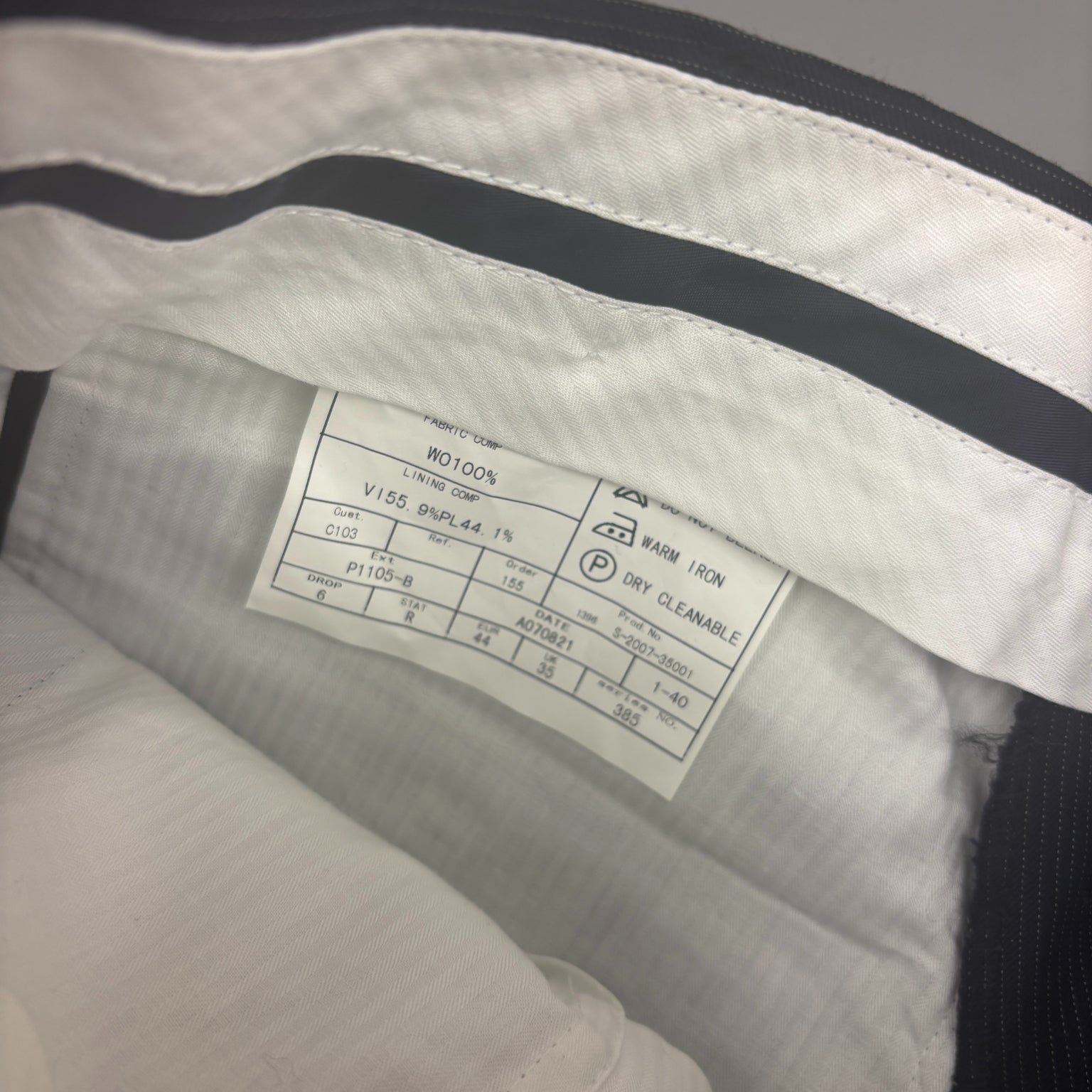 Blue Suitsupply Suit Pants - Men W32 - New With Tags - Revaleur