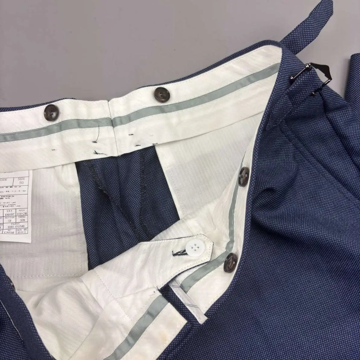 Blue Suitsupply Trousers - Men W34 - New - Revaleur