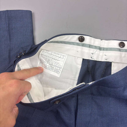 Blue Suitsupply Trousers - Men W34 - New - Revaleur