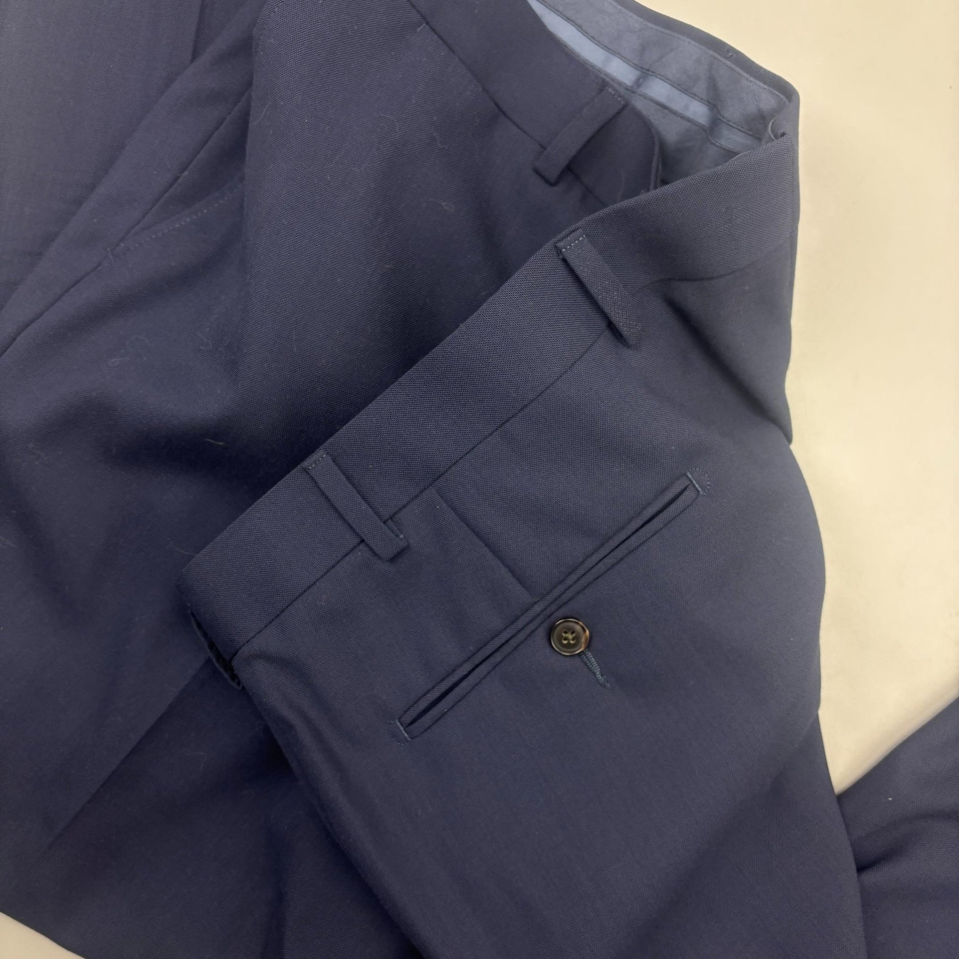 Blue Suitsupply Trousers - Men W42 - New - Revaleur