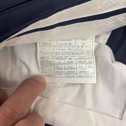 Blue Suitsupply Trousers - W38 - New - Revaleur