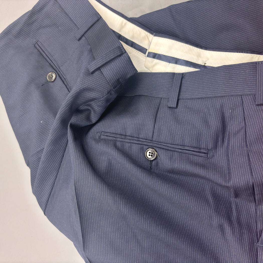 Blue Suitsupply Trousers - W38 - New - Revaleur