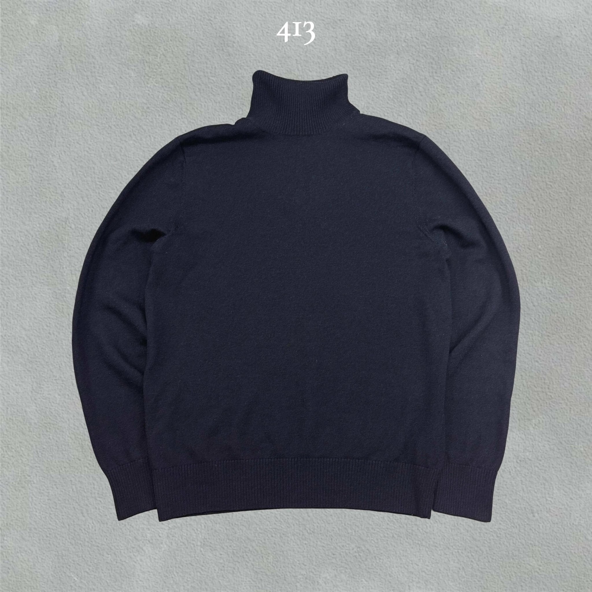 Blue Suitsupply Turtleneck - Men L - Very Good - Revaleur