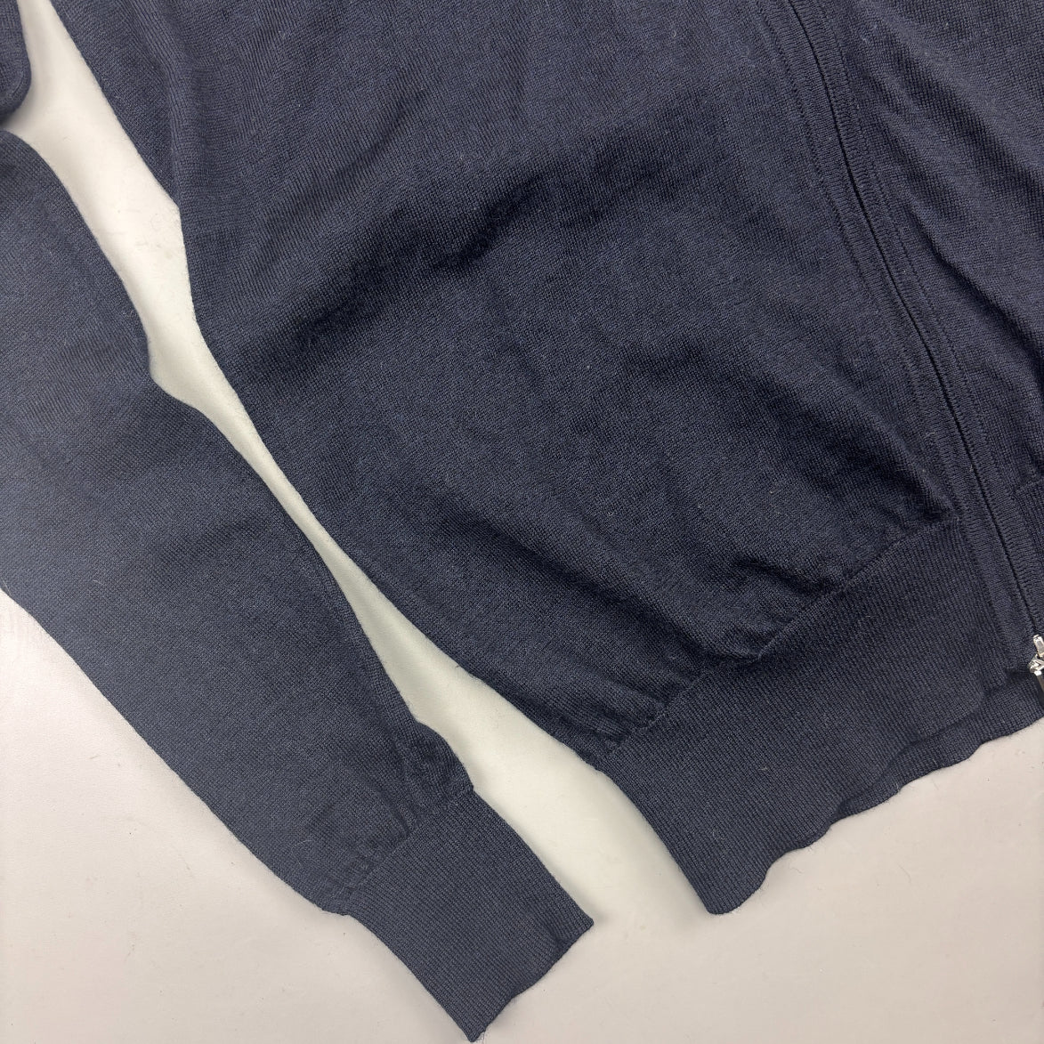 Blue Suitsupply Zip Vest - Men S - Very Good - Revaleur