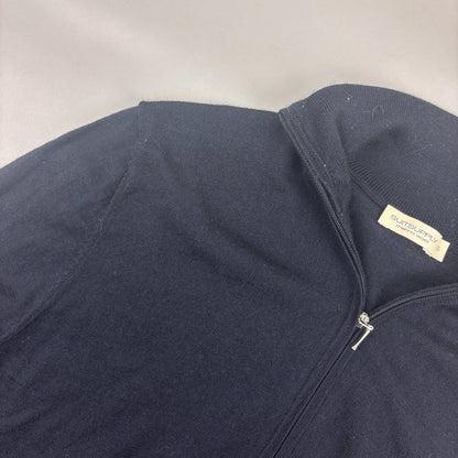 Blue Suitsupply Zip Vest - Men S - Very Good - Revaleur