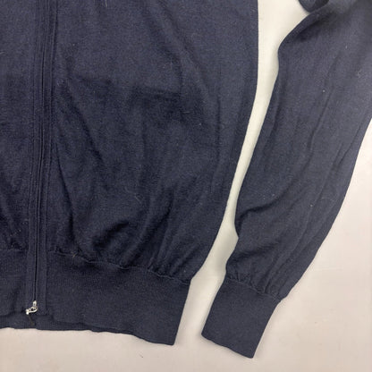 Blue Suitsupply Zip Vest - Men S - Very Good - Revaleur