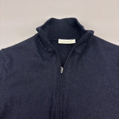Blue Suitsupply Zip Vest - Men XS - Very Good - Revaleur