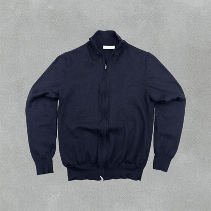 Blue Suitsupply Zip Vest - Men XS - Very Good - Revaleur