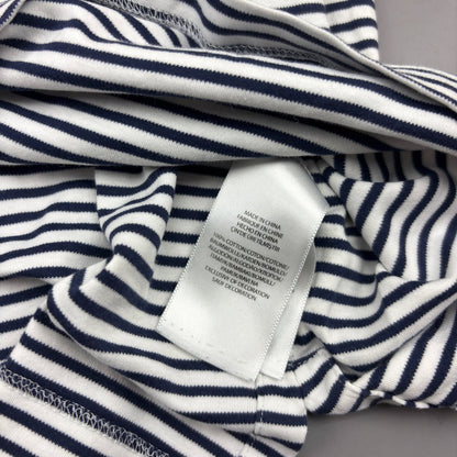 Blue/White Ralph Lauren Polo Shirt - Men L - Very Good - Revaleur