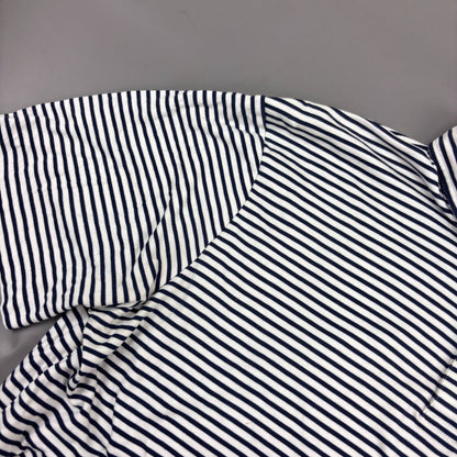 Blue/White Ralph Lauren Polo Shirt - Men L - Very Good - Revaleur