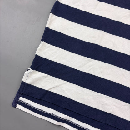 Blue/White Ralph Lauren Polo Shirt - Men M - Very Good - Revaleur