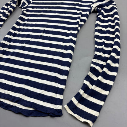 Blue/White Ralph Lauren Turtleneck - Women M - Very Good - Revaleur