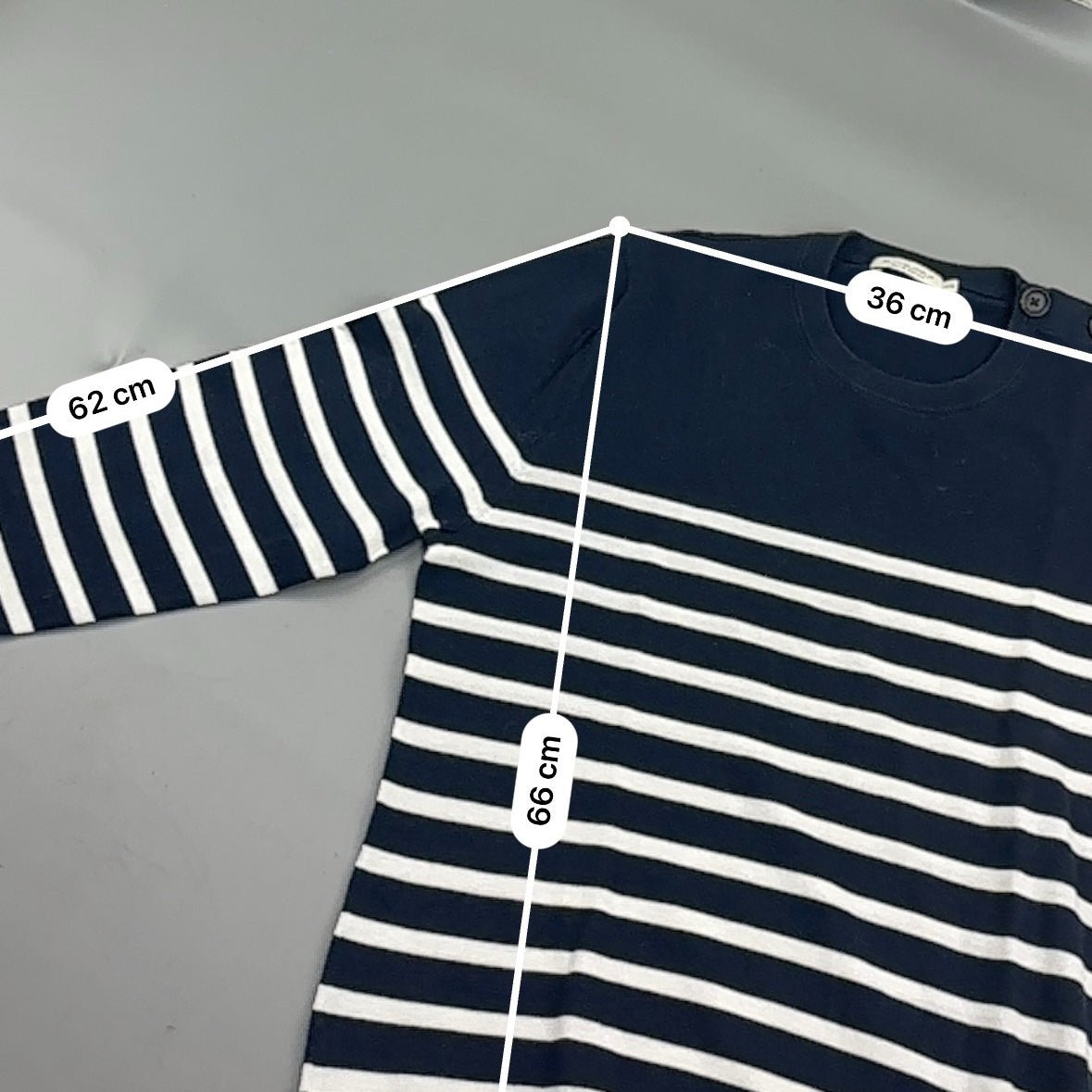 Blue/White Suitsupply Jumper - Men XS - Very Good - Revaleur