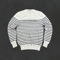 Blue/White Suitsupply Jumper - Men XS - Very Good - Revaleur