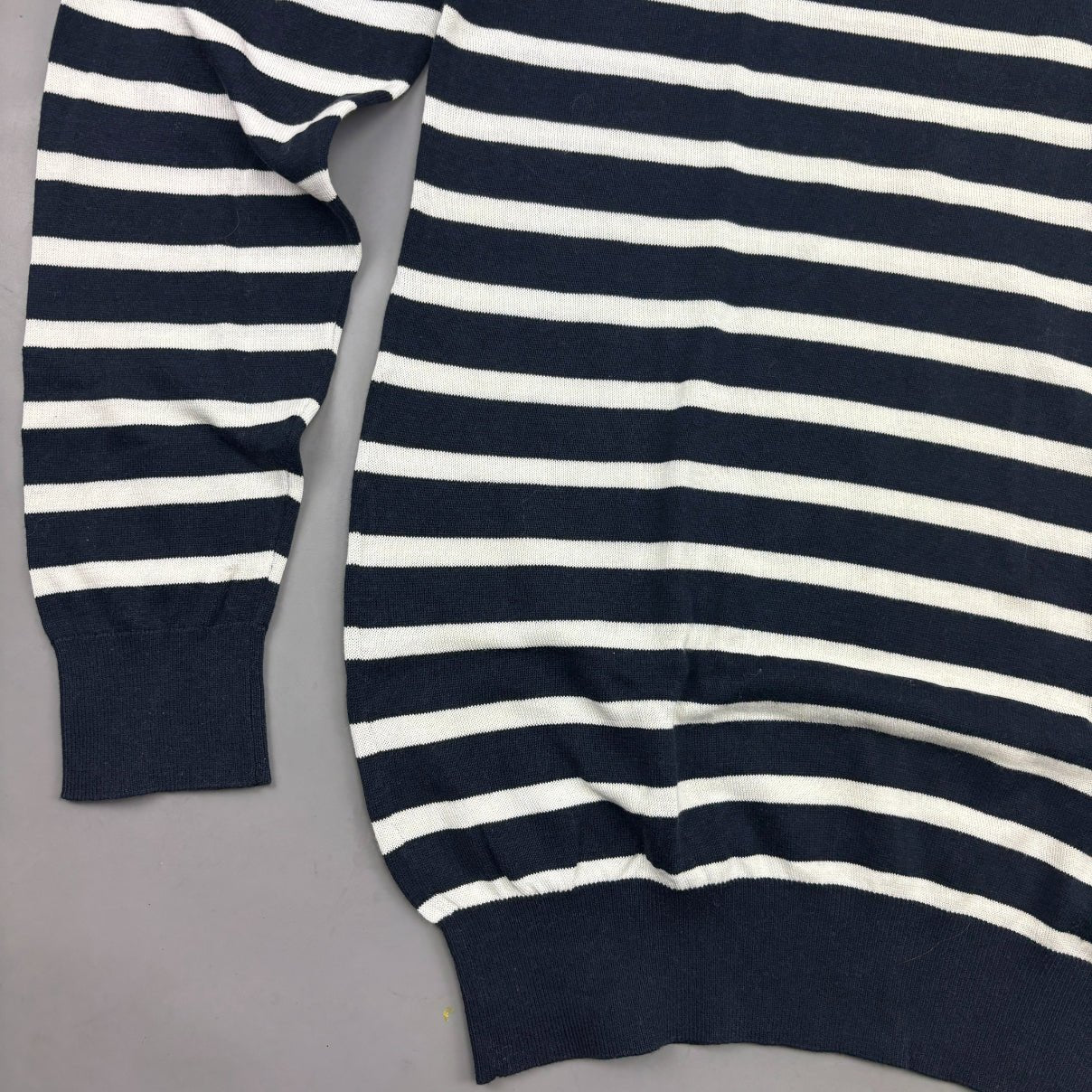 Blue/White Suitsupply Jumper - Men XS - Very Good - Revaleur