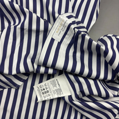 Blue/White Suitsupply Shirt - Men 39 - New With Tags - Revaleur