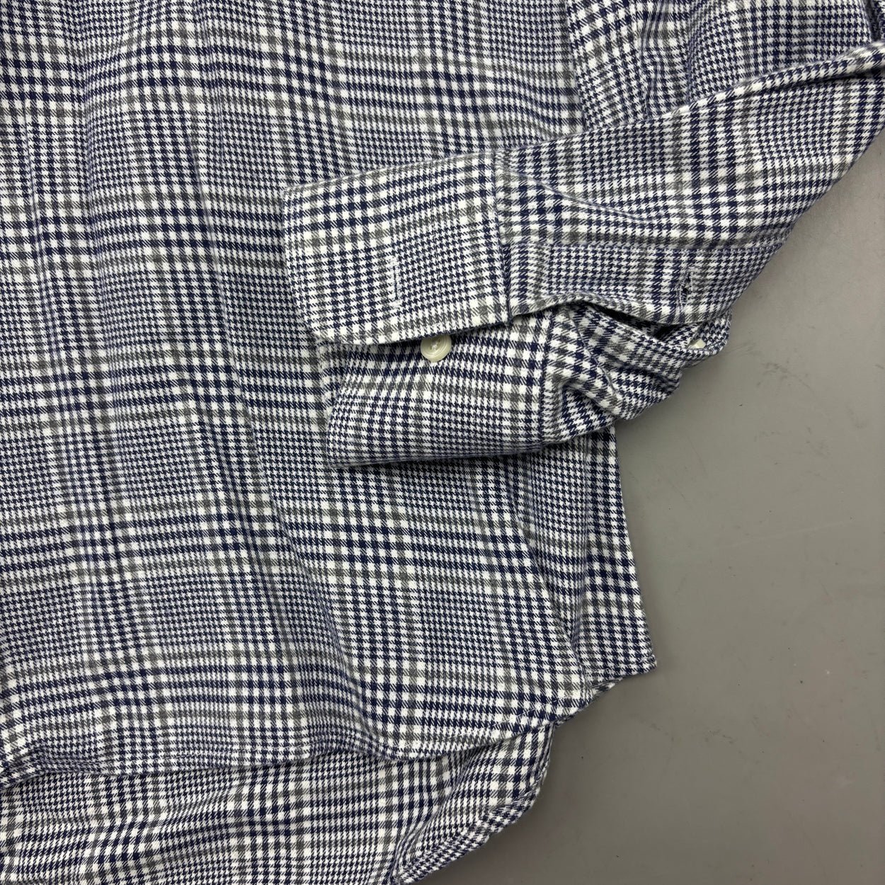 Blue/White Suitsupply Shirt - Men 39 - Very Good - Revaleur