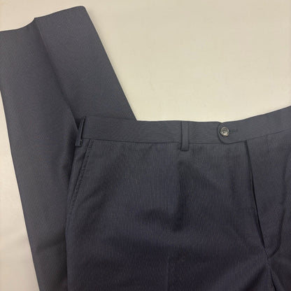 Blue/White Suitsupply Suit Pants - Men W40 - New With Tags - Revaleur