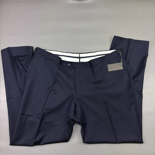 Blue/White Suitsupply Suit Pants - Men W40 - New With Tags - Revaleur