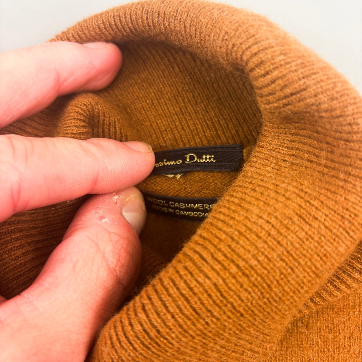 Brown Massimo Dutti Turtleneck - Women XXXS - Very Good - Revaleur
