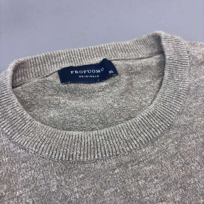 Brown Profuomo Jumper - Men XL - Very Good - Revaleur