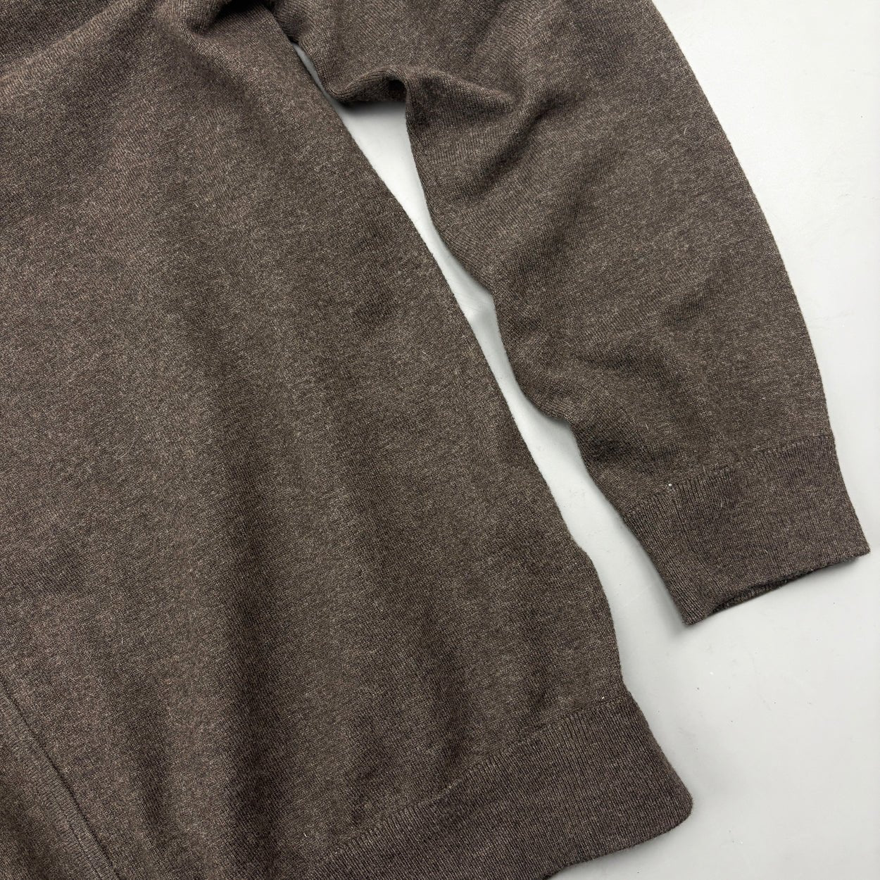 Brown Profuomo Zip Vest - Men XL - Very Good - Revaleur