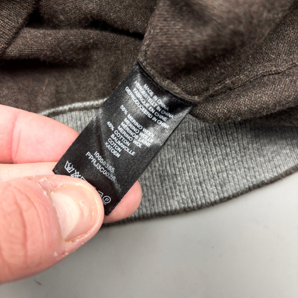 Brown Profuomo Zip Vest - Men XL - Very Good - Revaleur