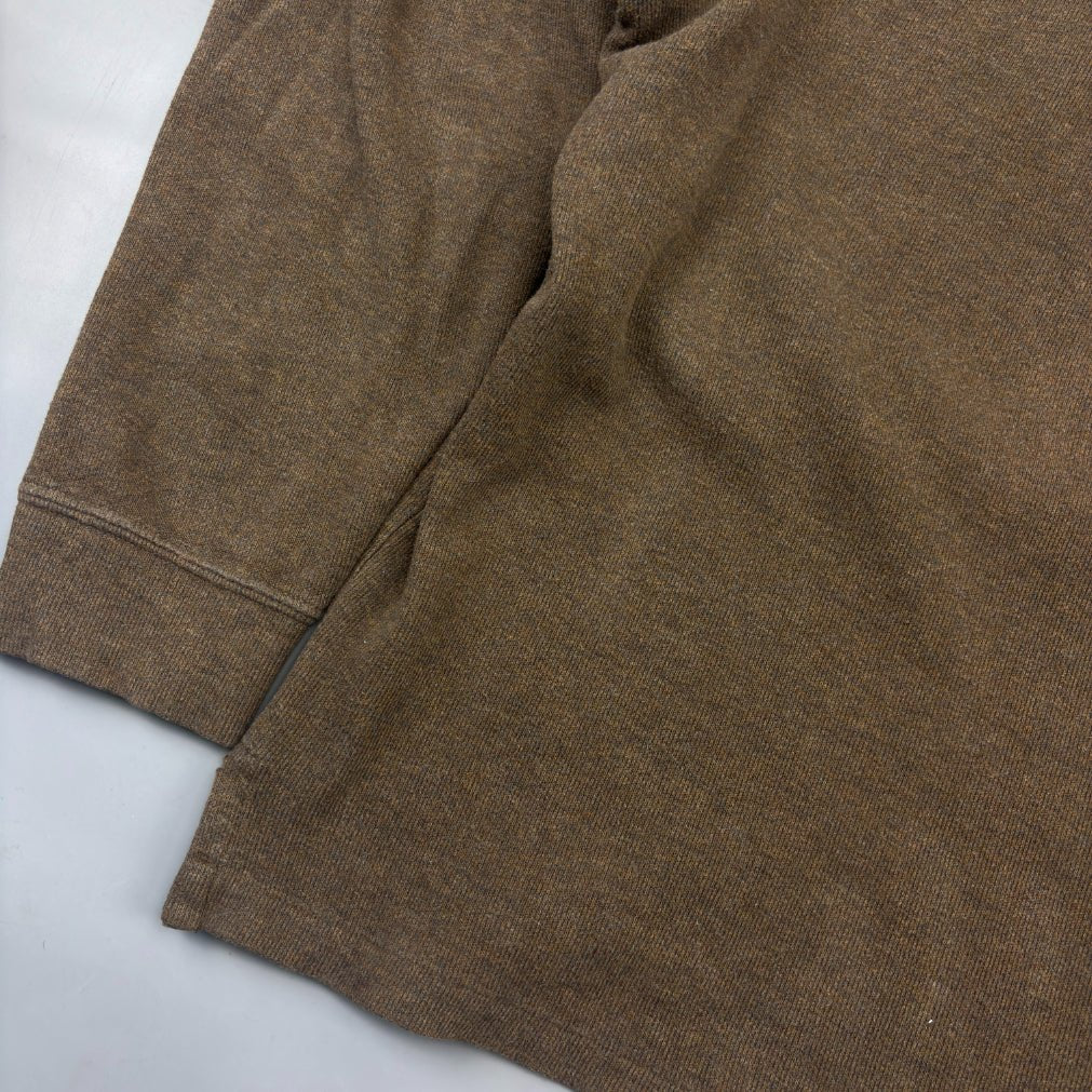 Brown Ralph Lauren Half Zip - Men L - Very Good - Revaleur